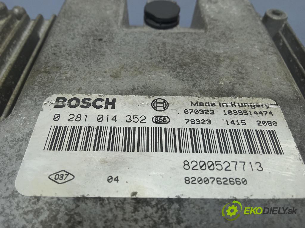 Renault Laguna 2007 řídící jednotka Motor: 8200527713