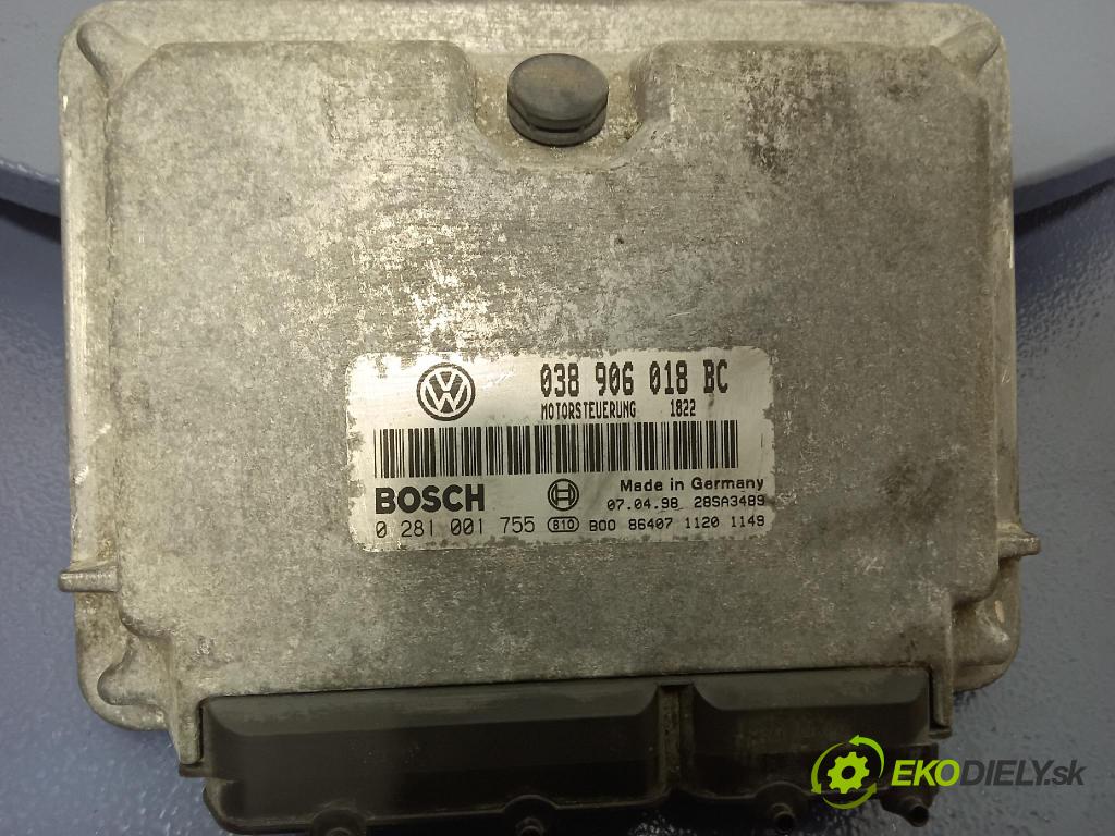 Skoda Octavia 1998 řídící jednotka Motor: 038906018BC