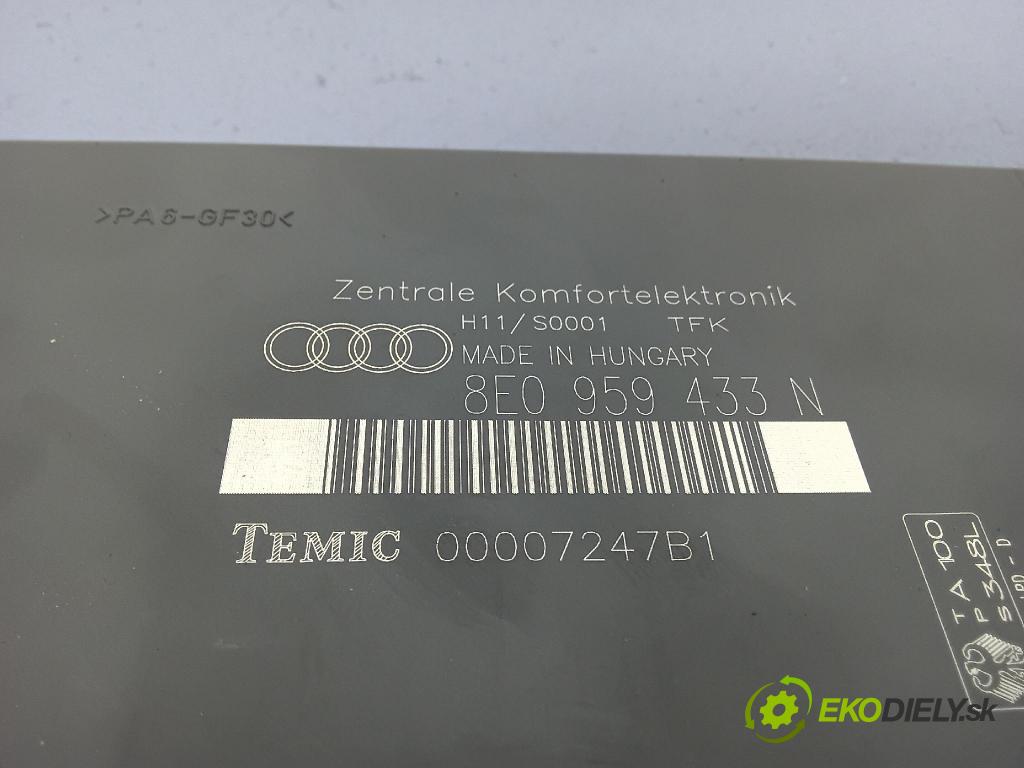 Audi A4 2000 řídící jednotka Komfortu 8E0959433N
