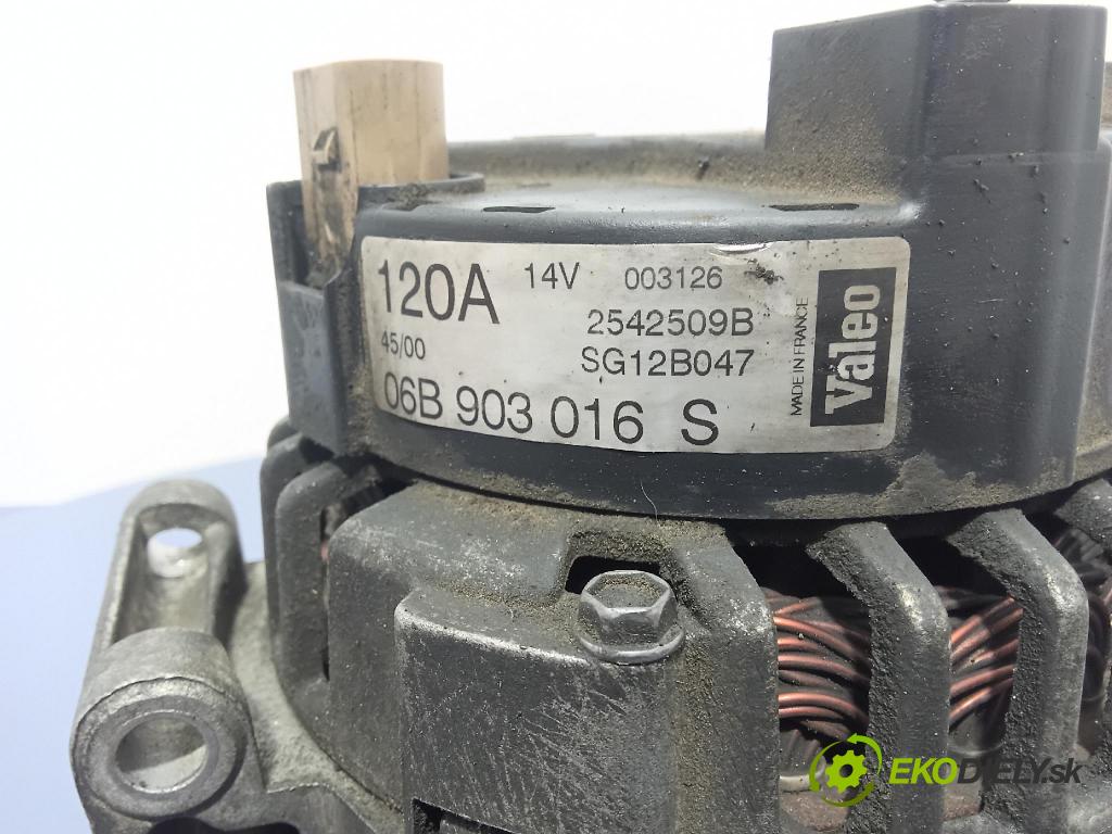 Audi A4 2000 Alternator 06B903016S