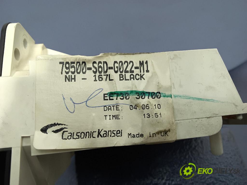 Honda Civic 5dr 2004 Přepínač Klimatizace: Proud vzduchu 79500-S6D-G022