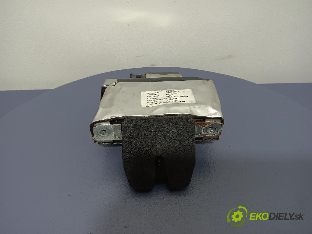 Opel Vectra 2005 zámok Klapky: kufra: 24467824