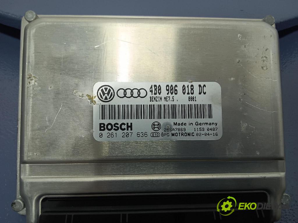 Audi A6 2002 řídící jednotka Motor: 4B0906018DC