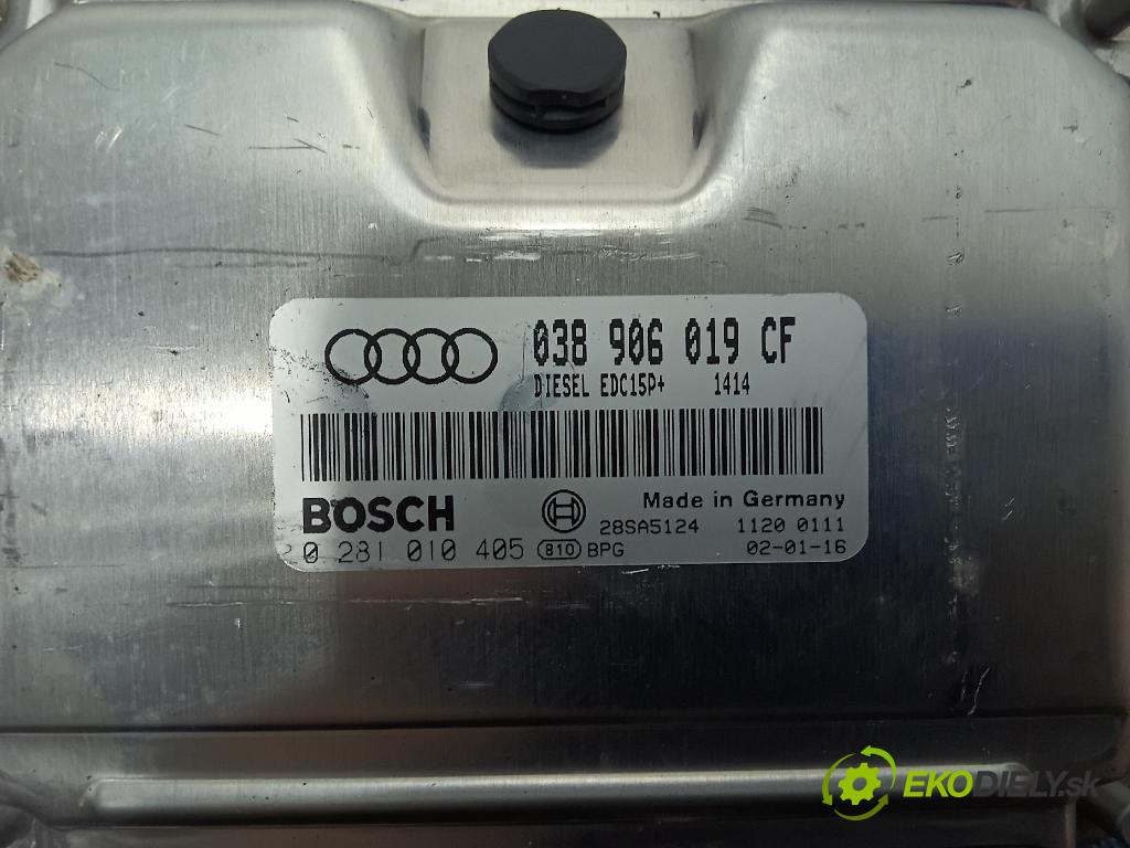 Audi A6 2002 řídící jednotka Motor: 038906019CF