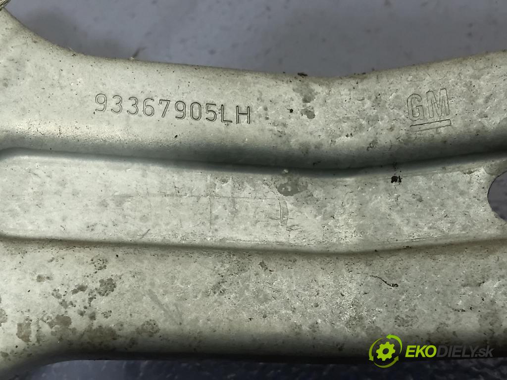Opel Meriva 2008 mechanismus stahování Sklenka: Zad: Levý: 93367905