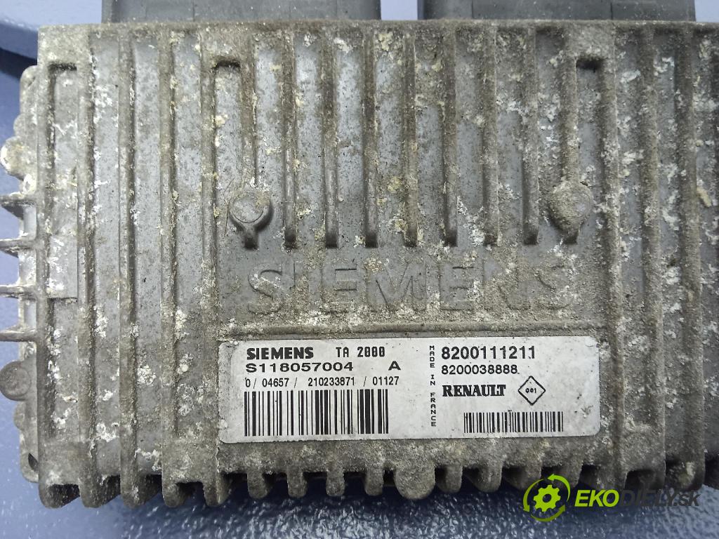 Renault Megane scenic 2001 riadiaca jednotka skrine 8200111211