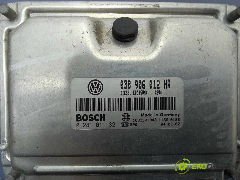 Skoda Fabia 2004 riadiaca jednotka Motor: 038906012HR
