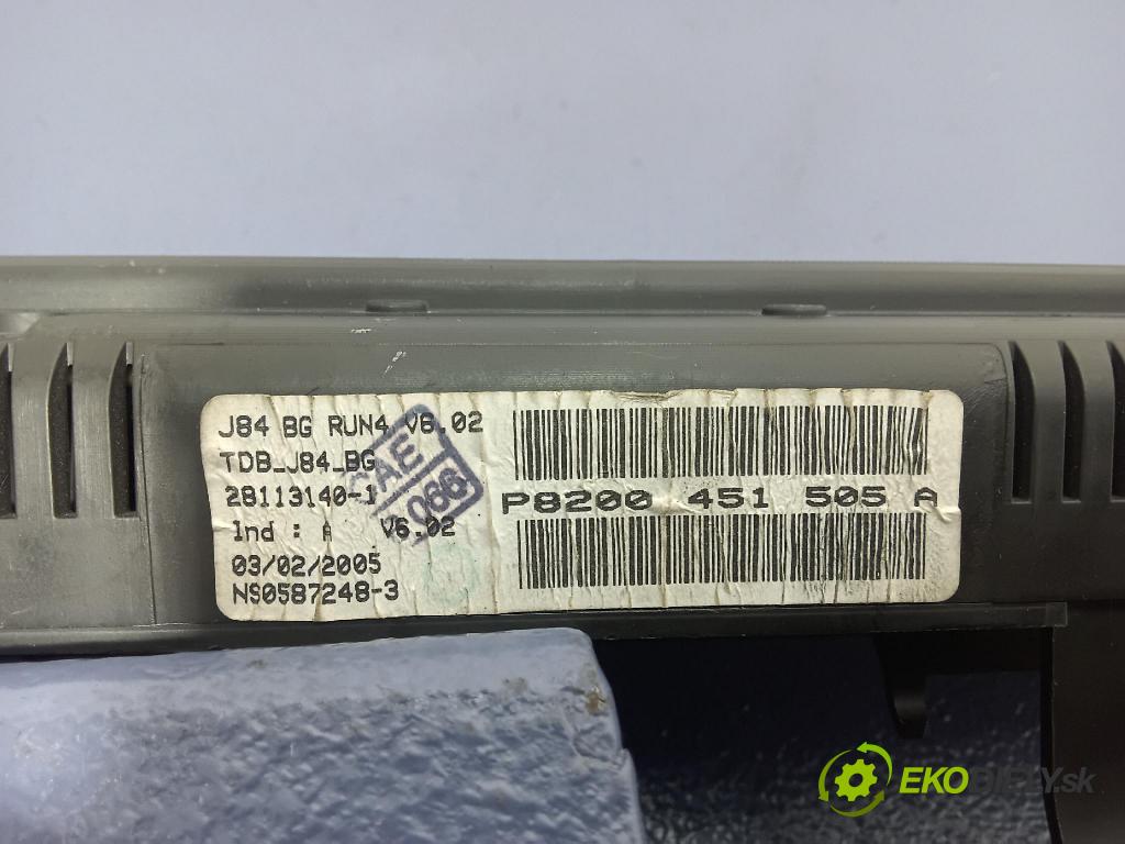Renault Megane scenic 2005 Přístrojová deska P8200451505A