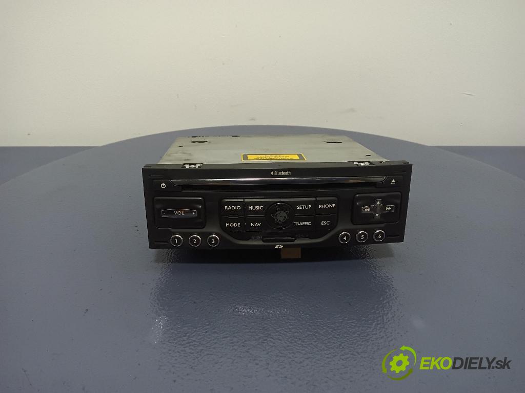 Peugeot 807 2009 Radio I Navigácia: 96661985XT