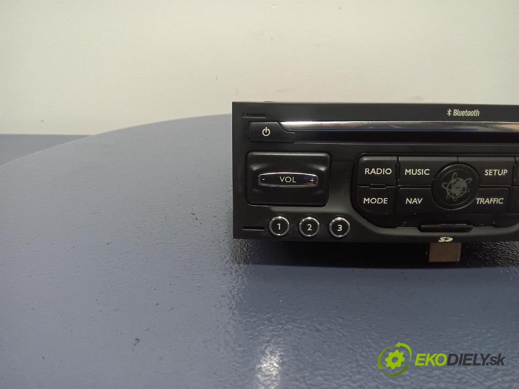 Peugeot 807 2009 Radio I Navigácia: 96661985XT