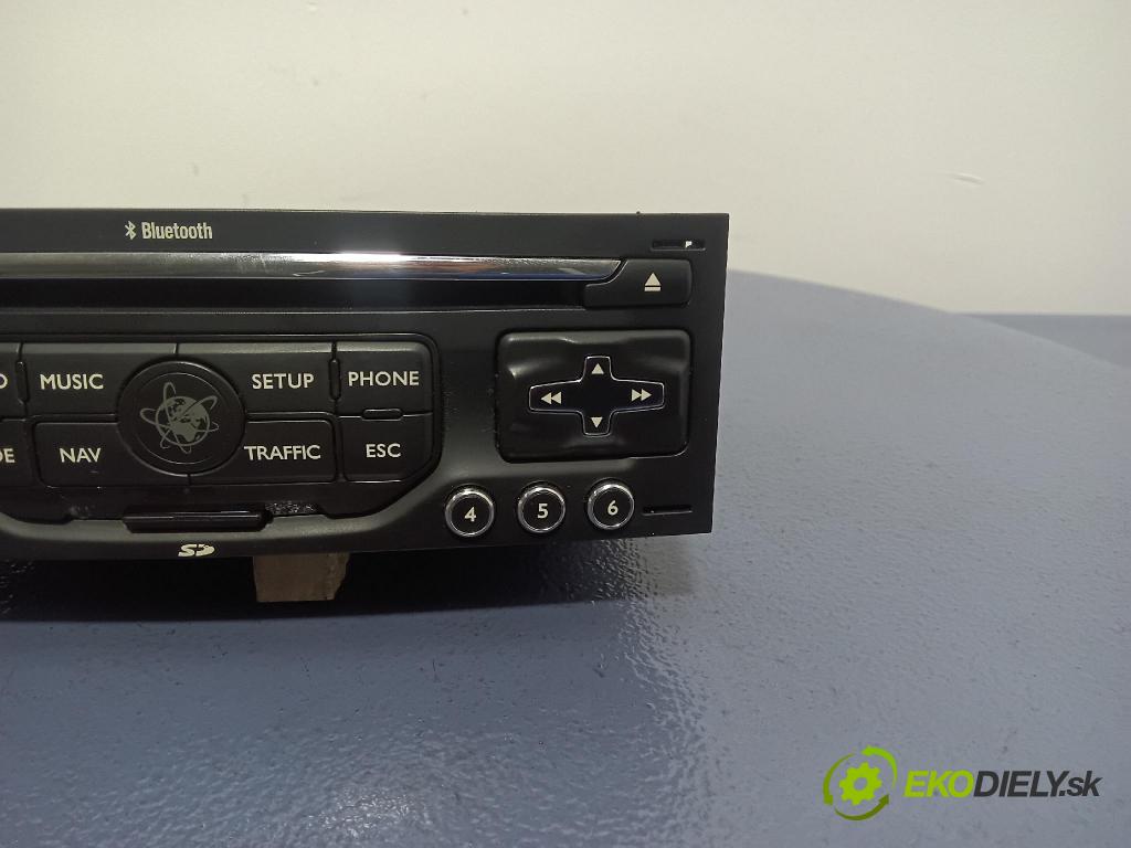 Peugeot 807 2009 Radio I Navigácia: 96661985XT