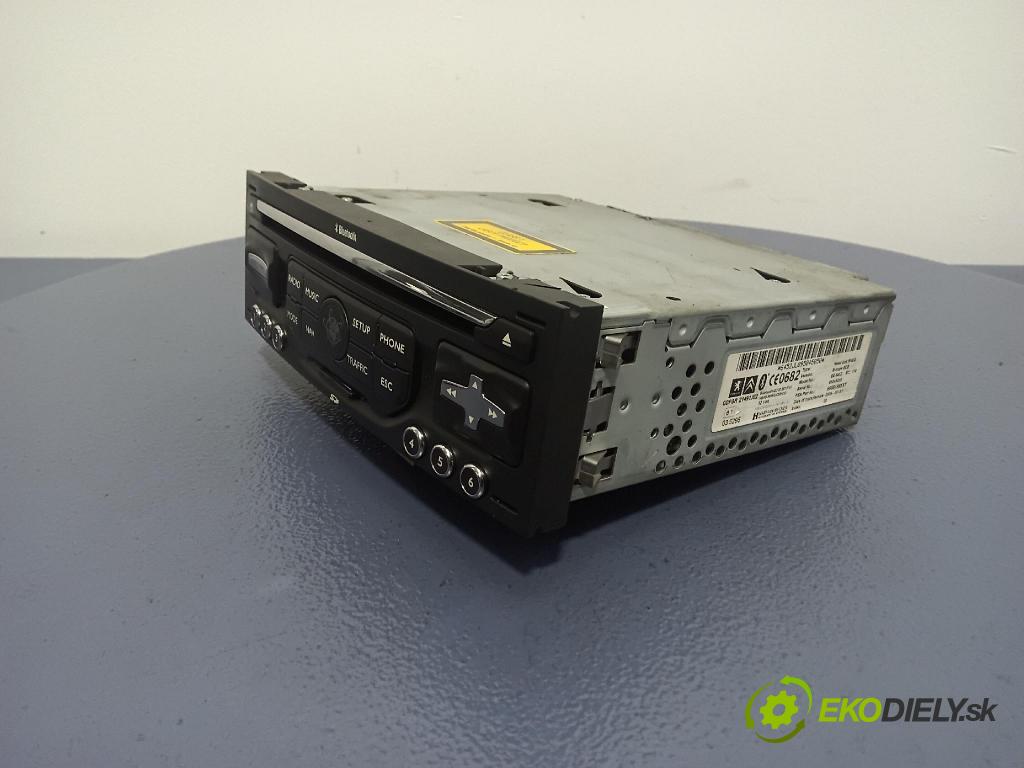 Peugeot 807 2009 Radio I Navigácia: 96661985XT