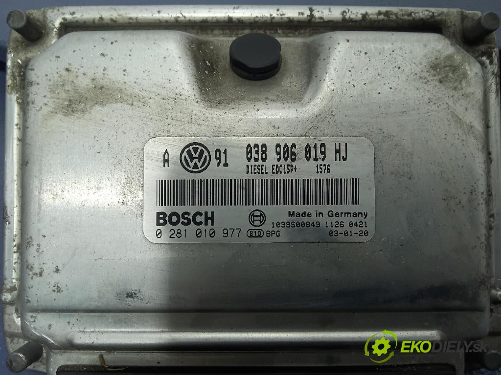 Volkswagen Bora 2004 riadiaca jednotka Motor: 038906019HJ