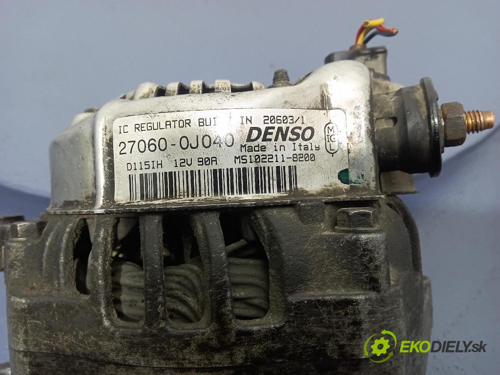 Toyota Yaris 2003 Alternator 27060-0J040