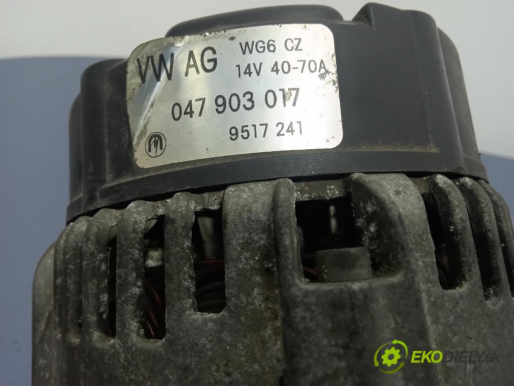 Skoda Fabia 2002 Alternator 047903017