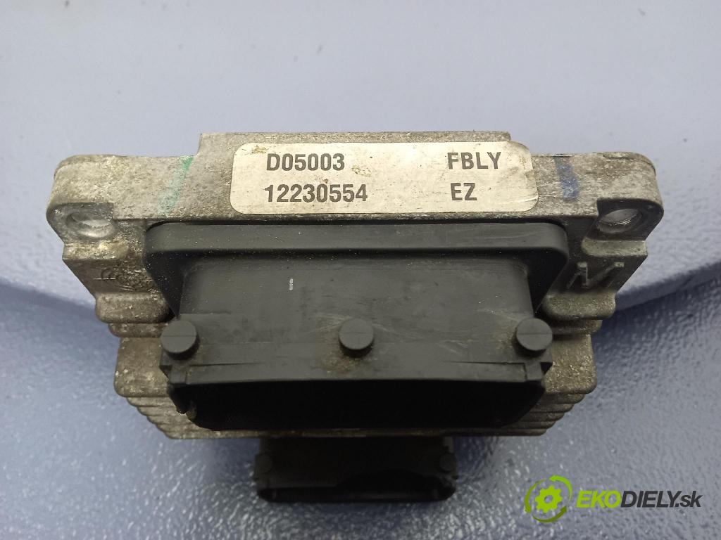 Opel Meriva 2003 riadiaca jednotka Motor: 12230554