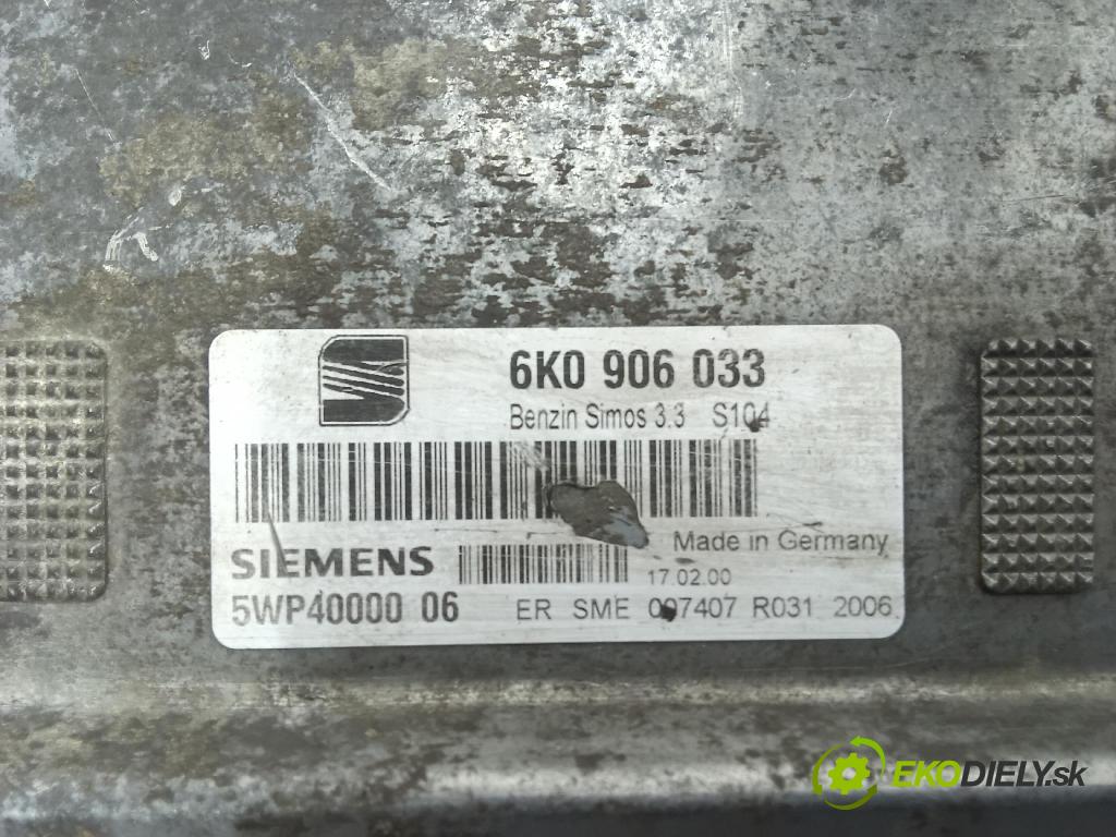 Seat Ibiza 2000 řídící jednotka Motor: 6K0906033