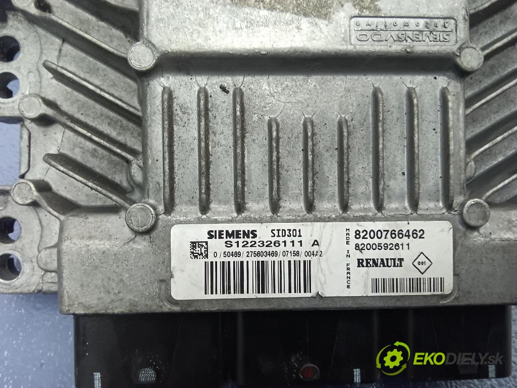 Renault Megane scenic 2007 řídící jednotka Motor: 8200766462