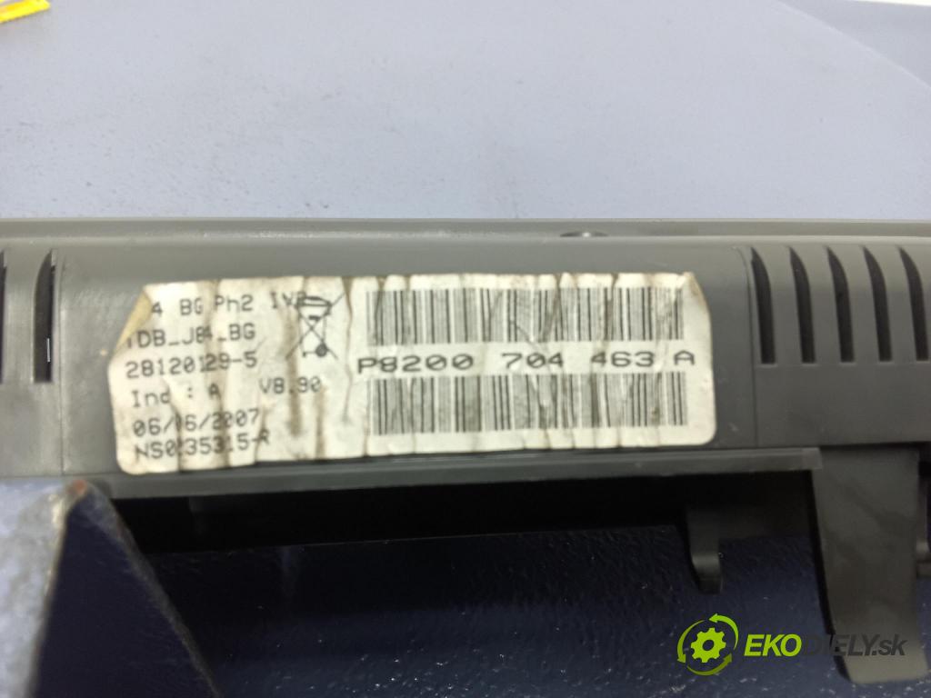 Renault Megane scenic 2007 Přístrojová deska P8200704463A