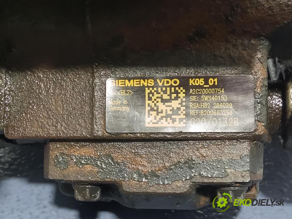 Renault Megane scenic 2007 čerpadlo Injekce: 8200663258