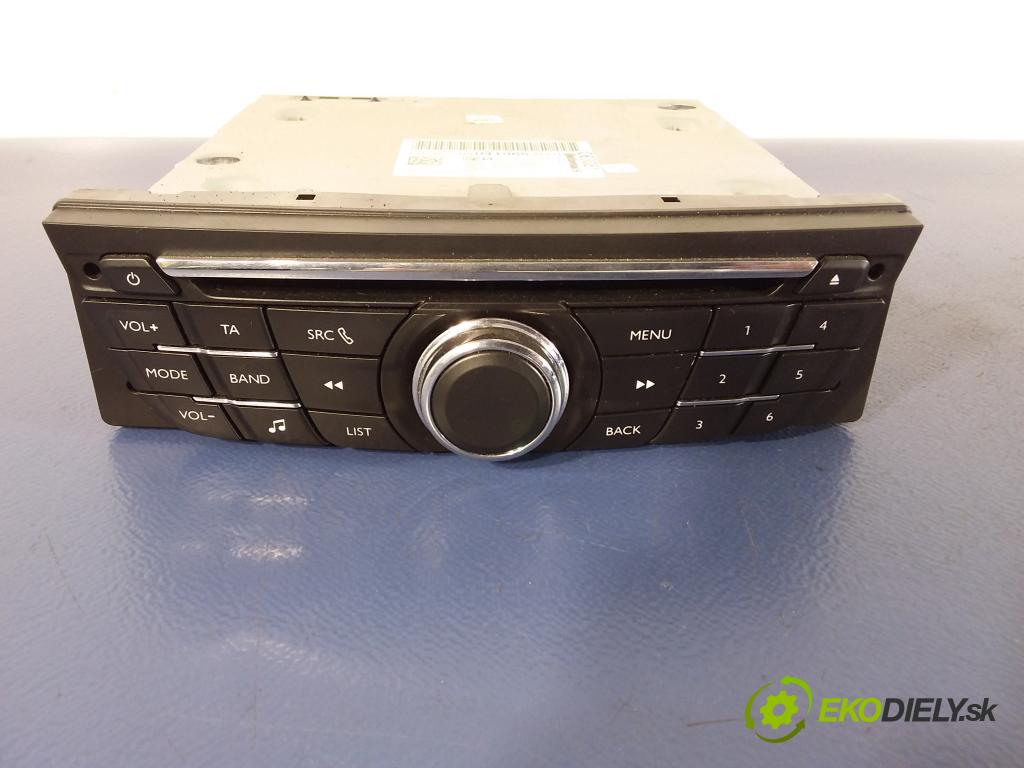 Citroen C-elysee 2014 Radio I Navigácia: 98041965