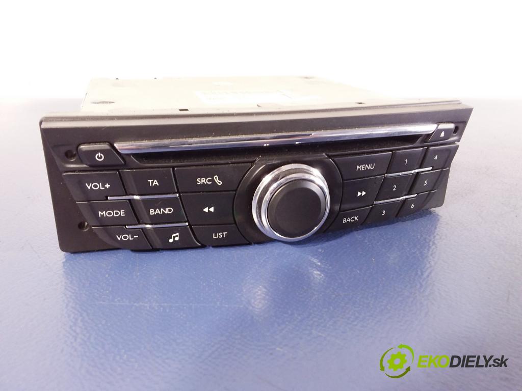 Citroen C-elysee 2014 Radio I Navigácia: 98041965
