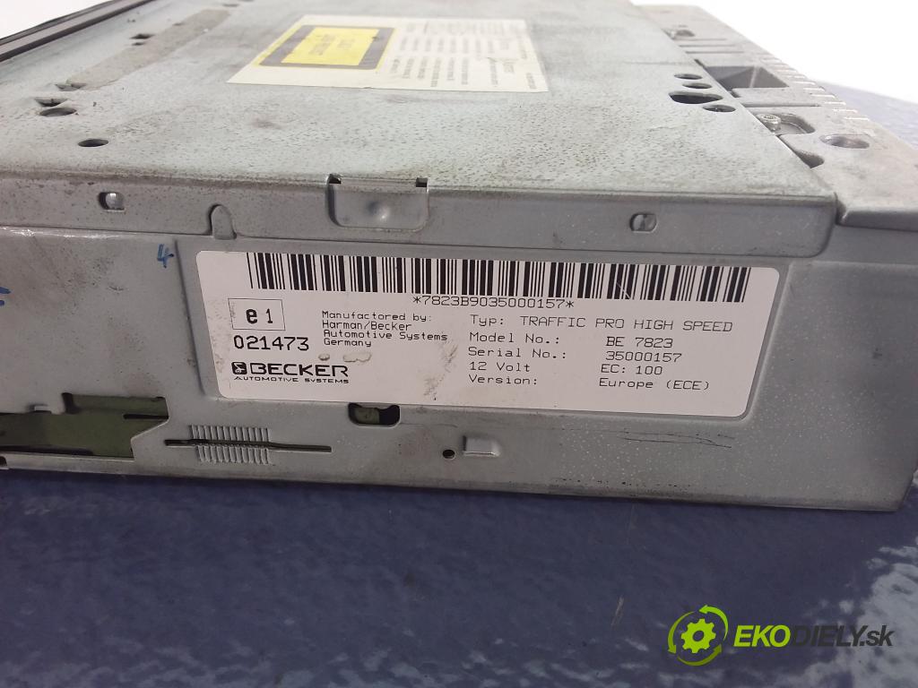 Hyundai Santa fe 2004 Radio I Navigácia: BE7823 35000157