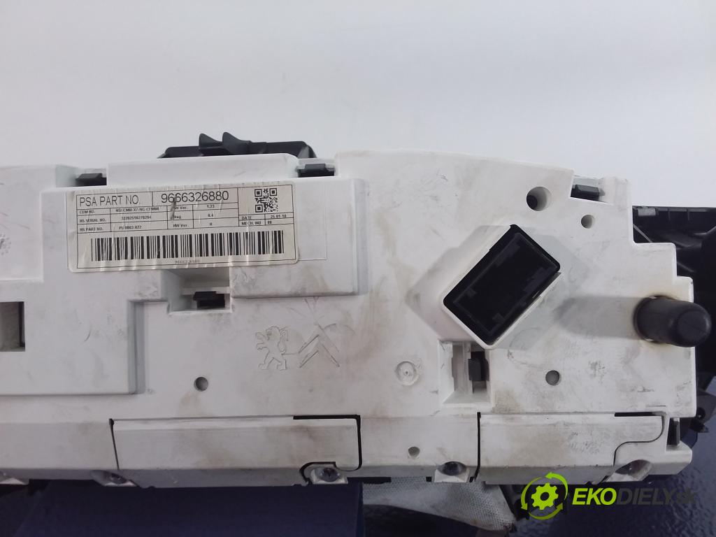 Citroen C5 2010 prístrojovka/ budíky 9666326880