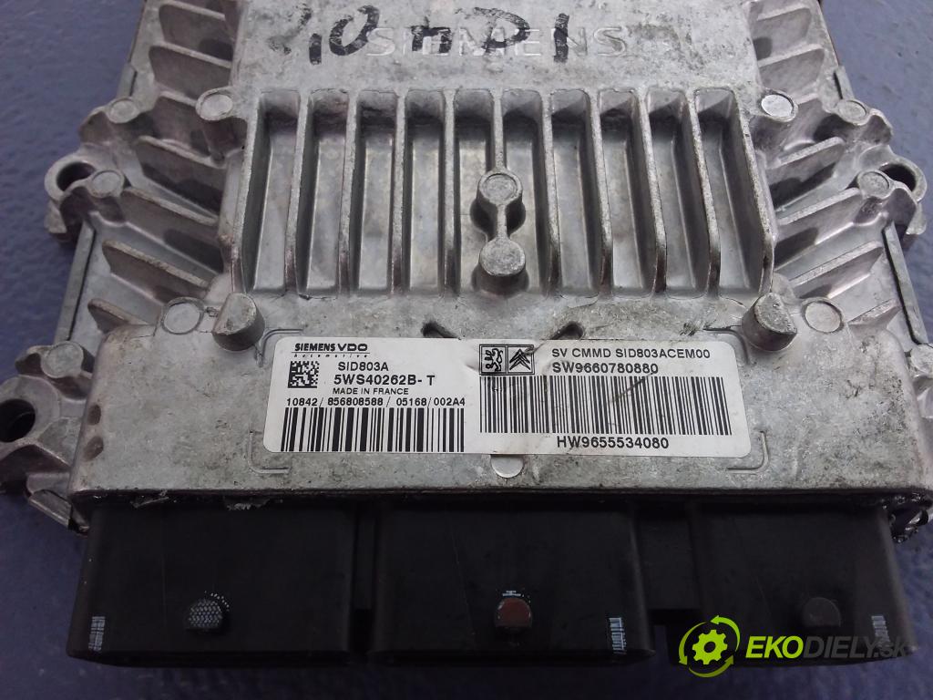 Peugeot 407 2005 riadiaca jednotka Motor: 9660780880