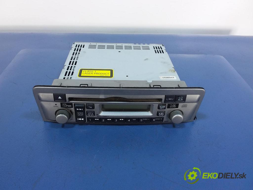 Honda Civic 2003 Radio I Navigácia: 39101-S5S-B510-M