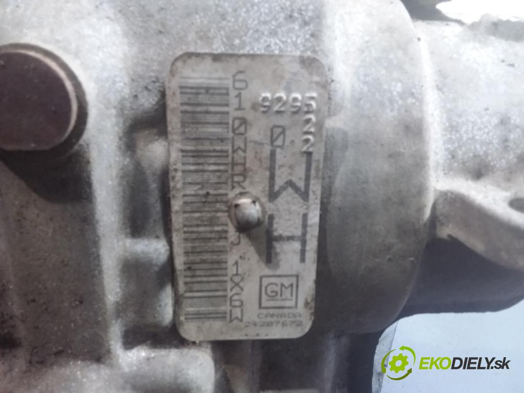 Chevrolet Alero 2001 prevodovka Výbava: Automatický: 610WHR