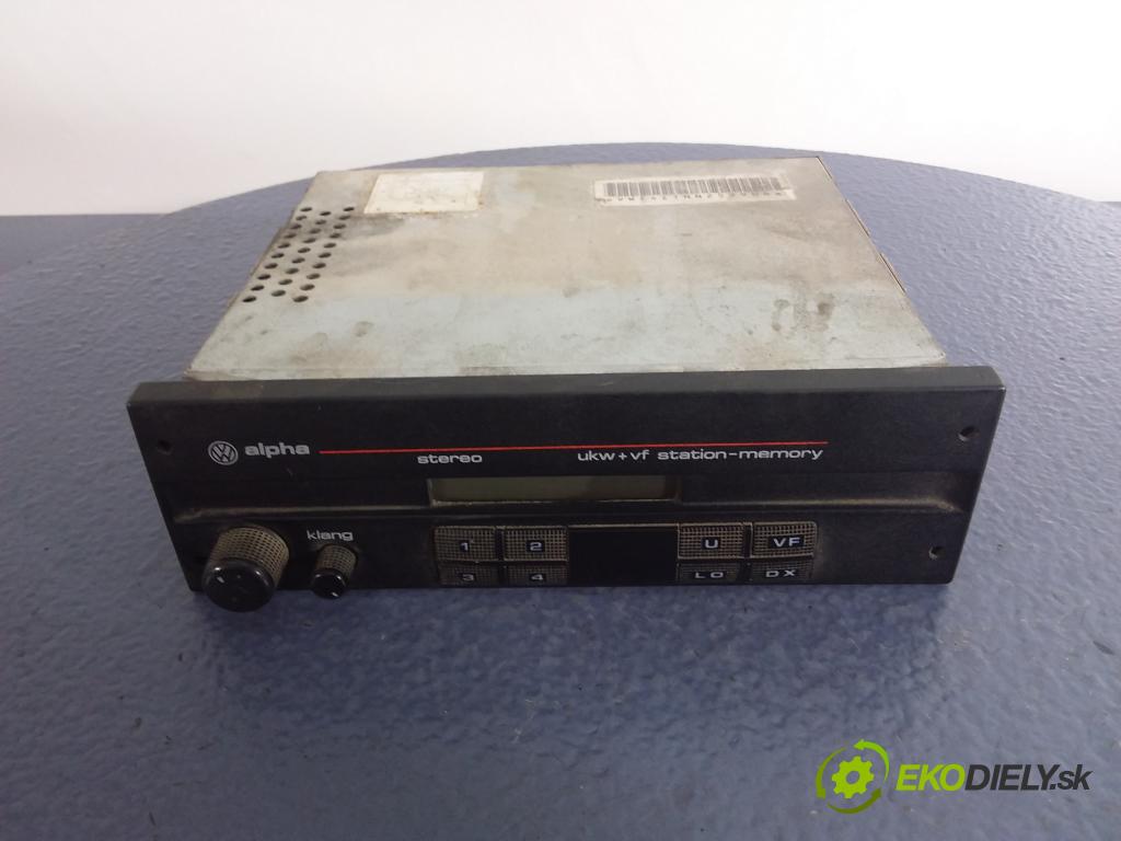 Vw Caravelle 1992 Radio I Navigácia: 357035156B