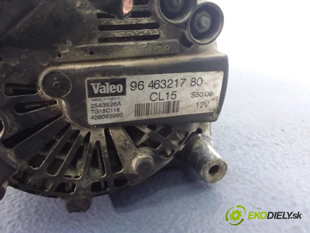 Fiat Scudo 2007 Alternator 9646321780