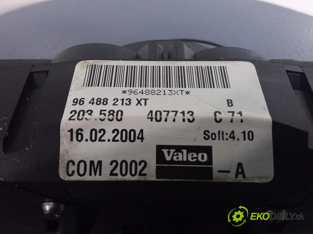 Citroen C3 2004 prepínač Komplex: 96488213XT