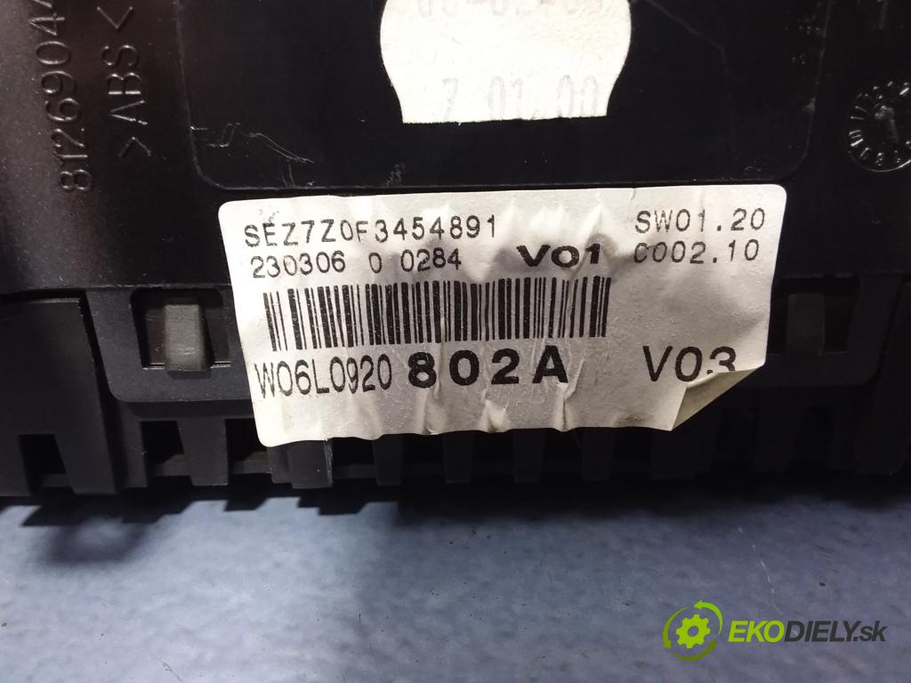 Seat Ibiza 2006 prístrojovka/ budíky 6L0920802A
