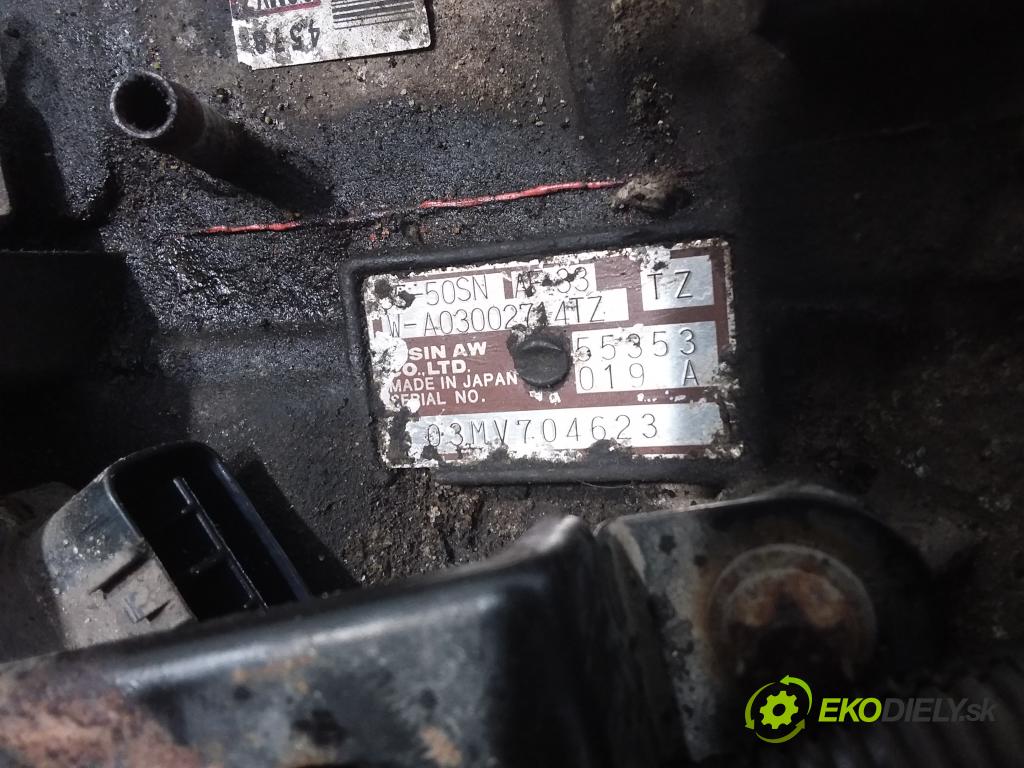 Opel Vectra 2002 prevodovka Výbava: Automatický: 55353019A 03MV70