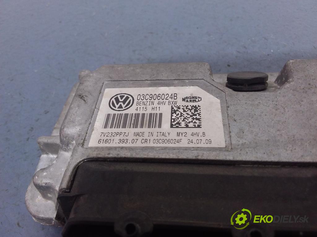 Skoda Fabia 2009 řídící jednotka Motor: 3C0906024B