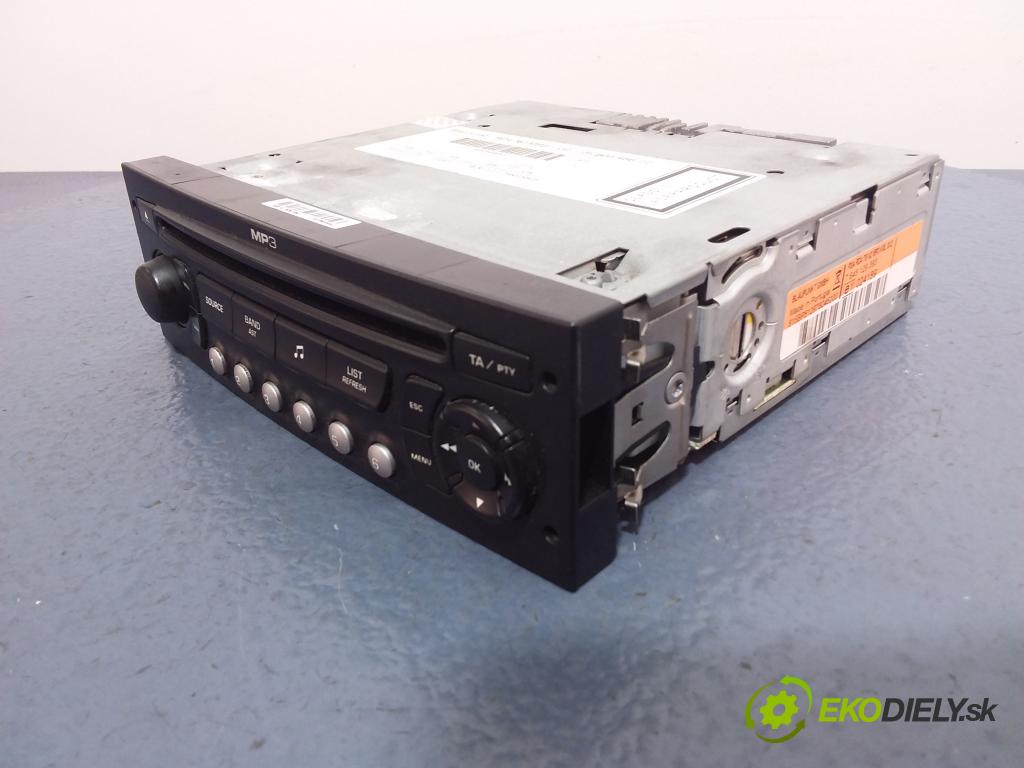 Peugeot 307 2007 Radio I Navigácia: 9660646677