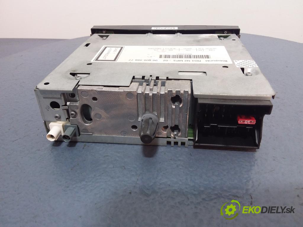 Peugeot 307 2007 Radio I Navigácia: 9660646677