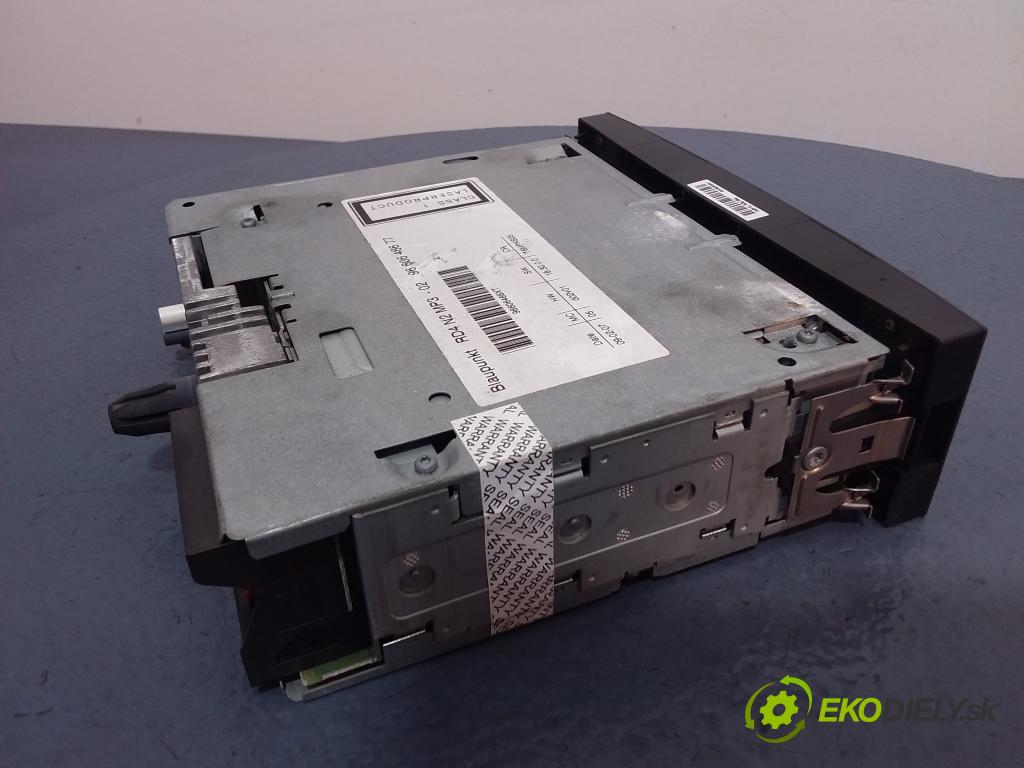 Peugeot 307 2007 Radio I Navigácia: 9660646677