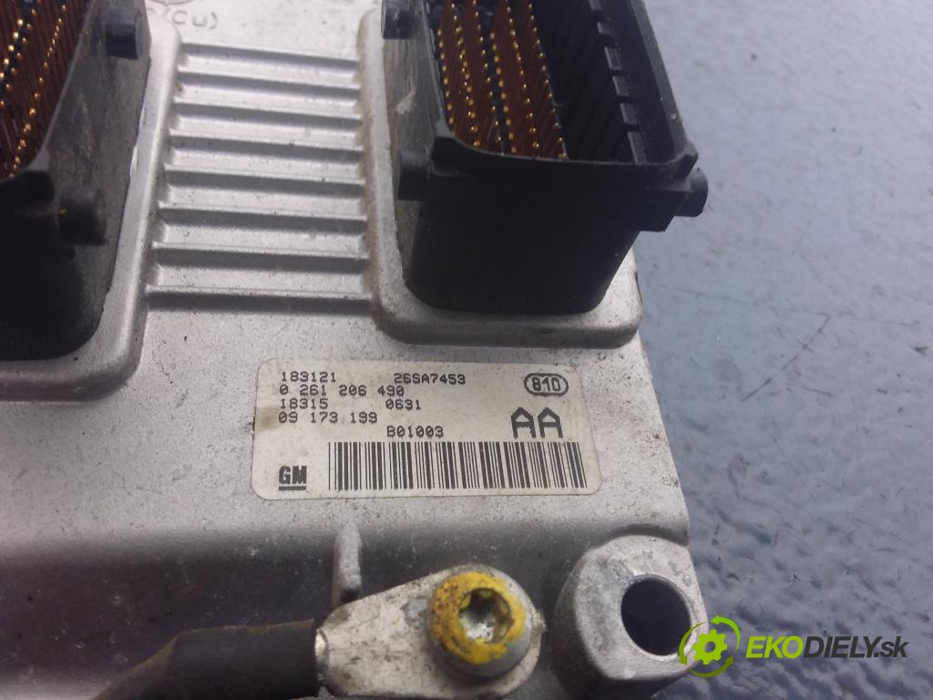 Opel Omega 2000 riadiaca jednotka Motor: 0261206490