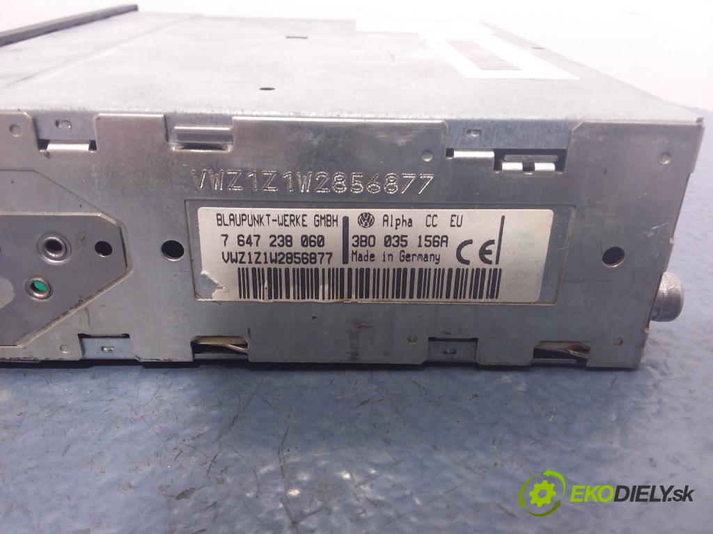 Vw Passat 2005 Radio I Navigácia: 3B0035156A