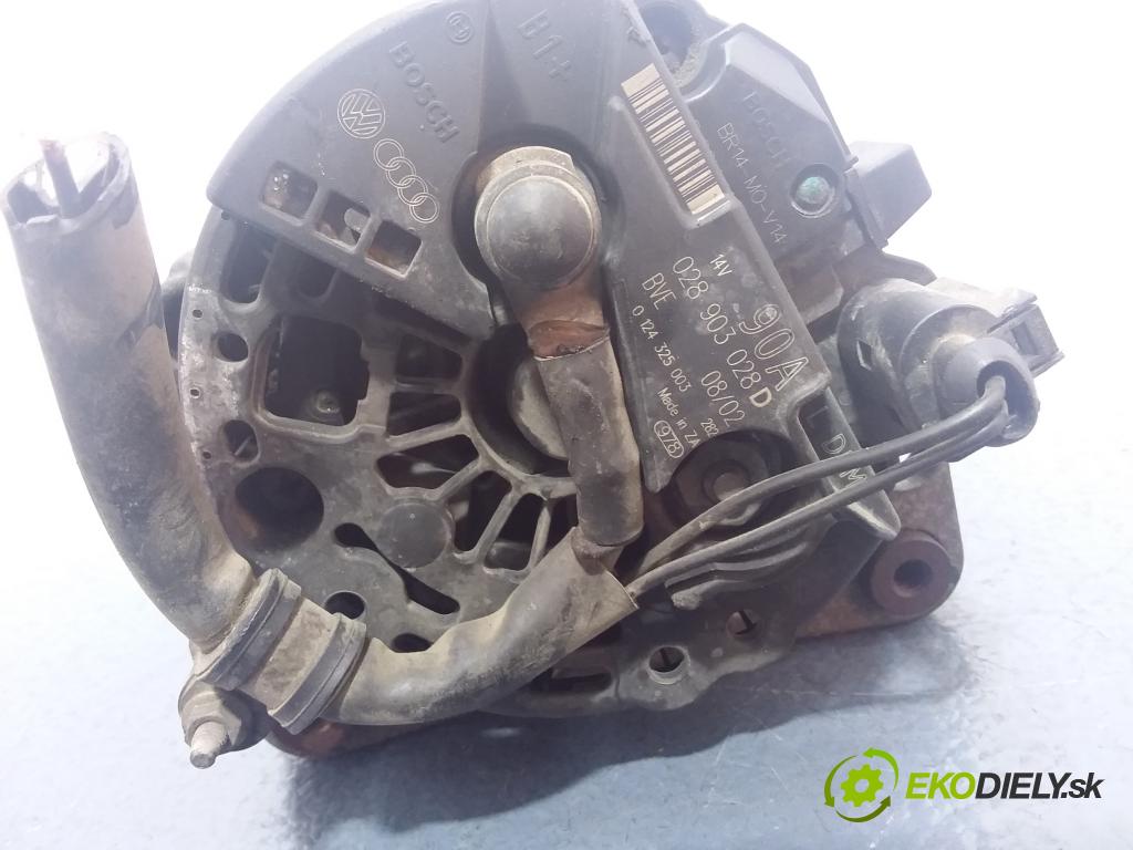 Vw Golf 2002 Alternator 028903028D