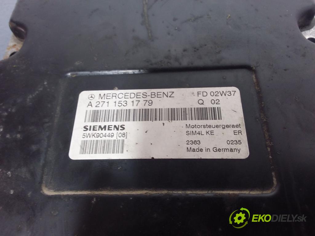 Mercedes-benz C 200 2002 riadiaca jednotka Motor: A2711531779