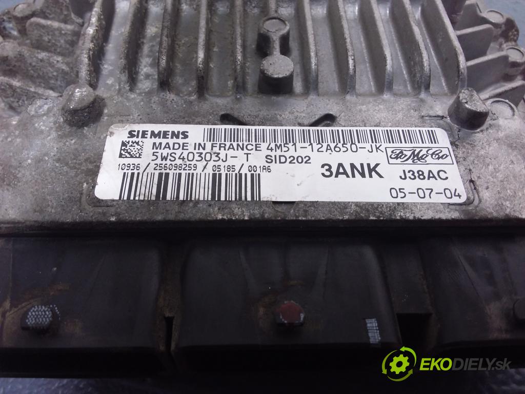 Ford Focus 2005 riadiaca jednotka Motor: 4M51-12A650-JK