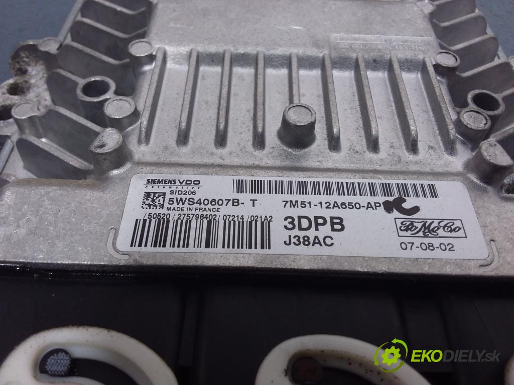 Ford Focus 2007 riadiaca jednotka Motor: 7M51-12A650-AP