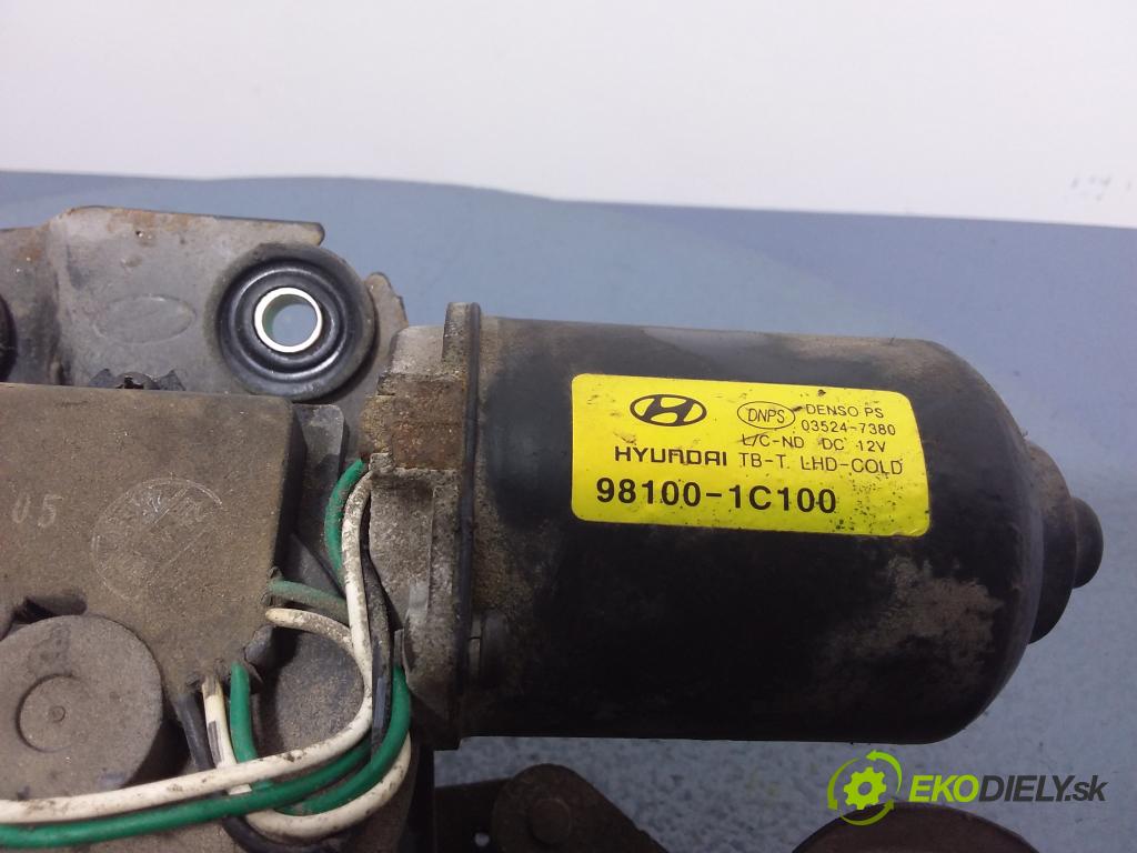 Hyundai Getz 2006 mechanizmus motor: Stierače: Predné 98100-1C100