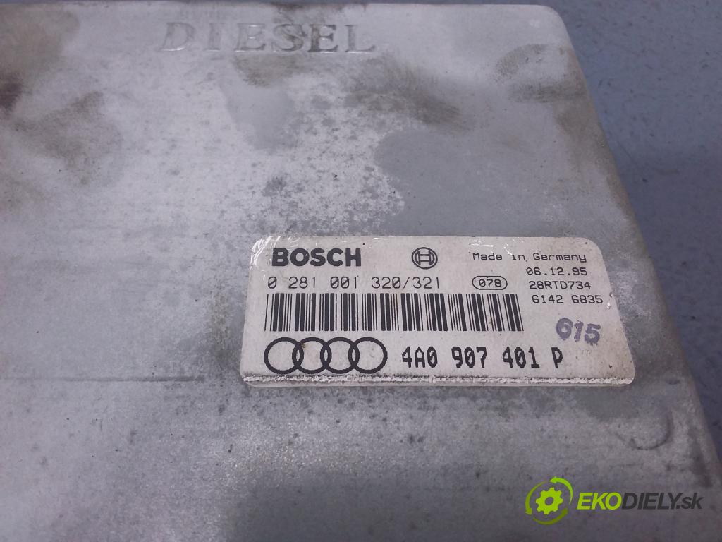 Audi A6 1995 řídící jednotka Motor: 4A0907401P