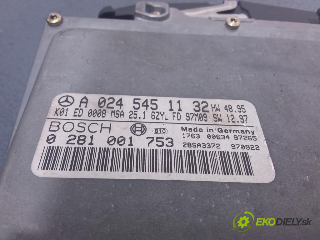 Mercedes 300 d 1997 riadiaca jednotka Motor: A0245451132