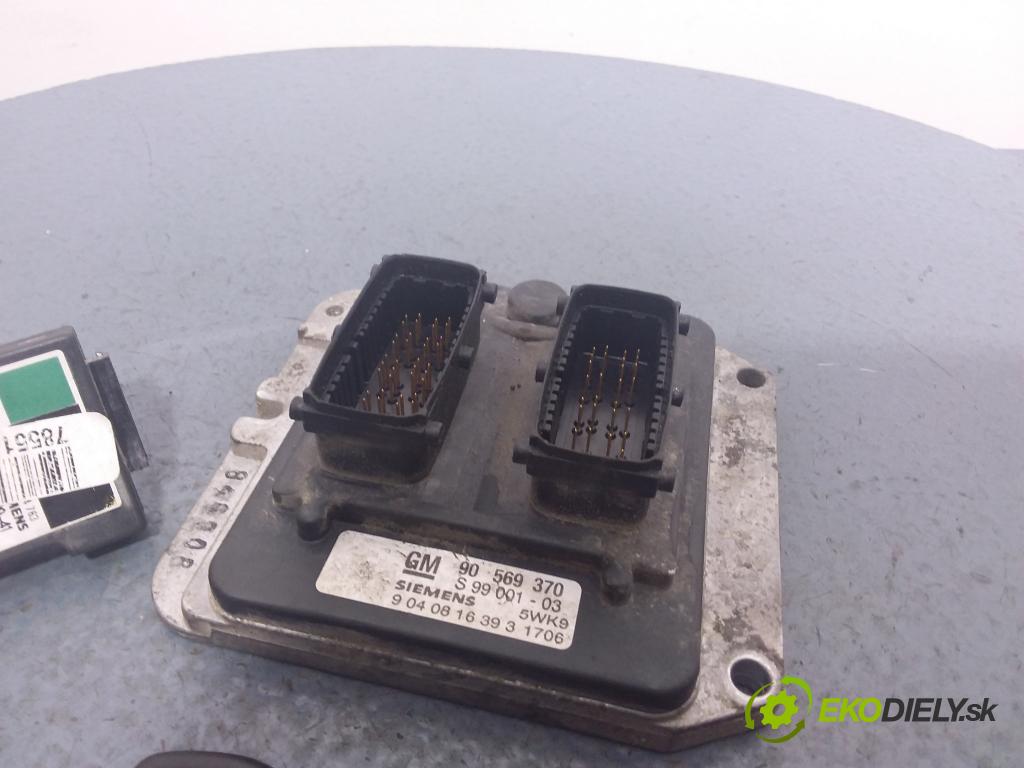 Opel Vectra 1999 řídící jednotka Motor: 90569370